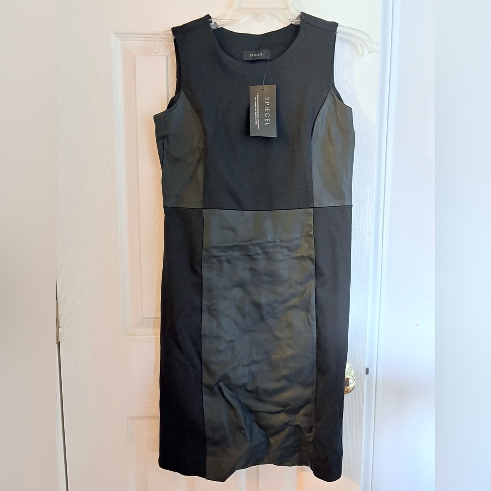 Spiegel Black and Gray Women's Midi Dress